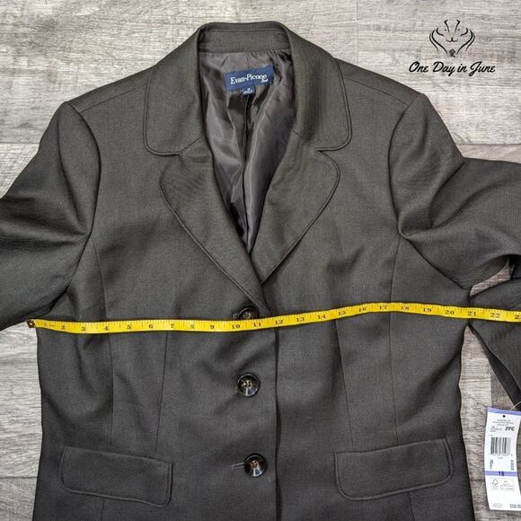 Evan Picone 3 Button Blazer Size 18 - Picture 3 of 5